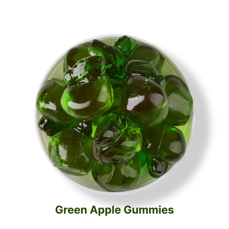 Green Apple Gummies in a Jar — view 3
