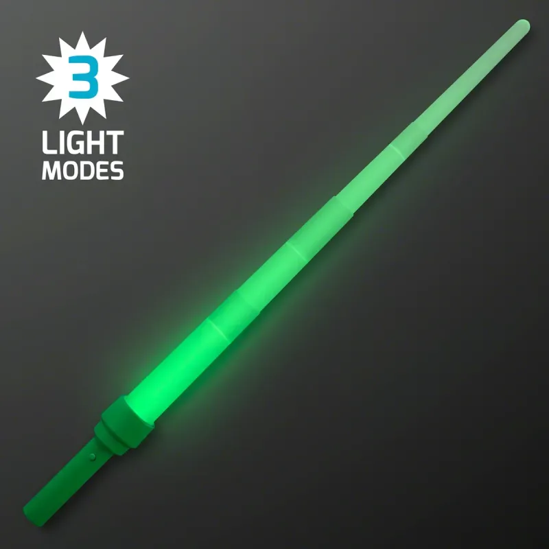 Green Saber Expandable Light Swords — view 2