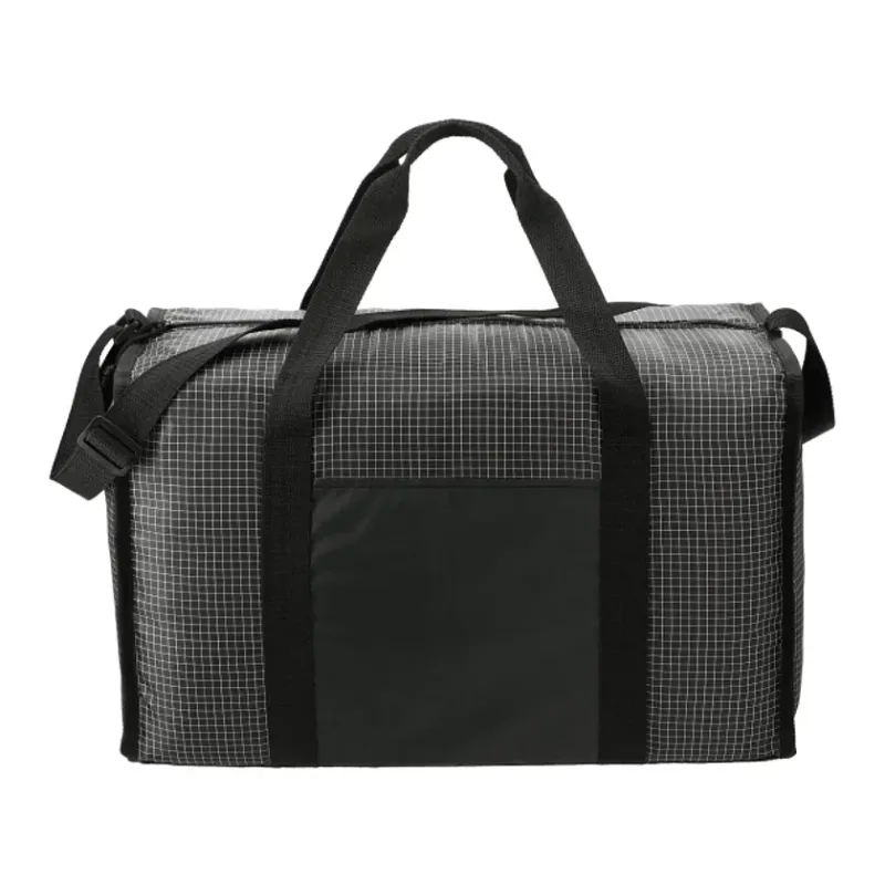 Grid Boxy Duffle Bag — view 6