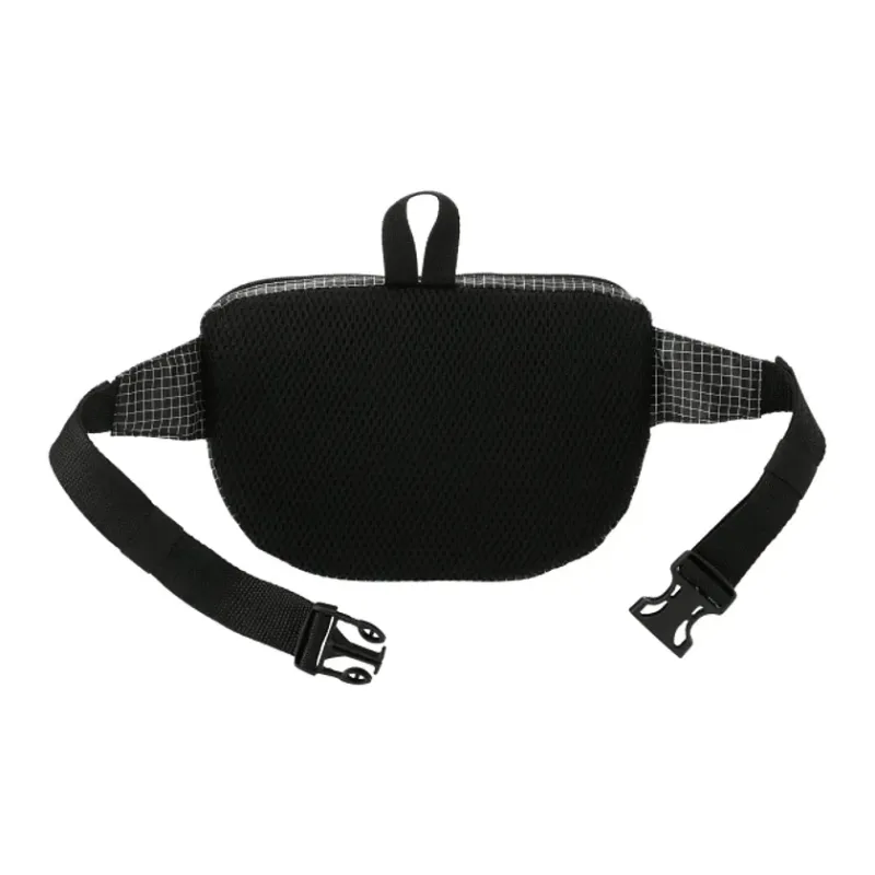 Grid Fanny Pack with Zippered Compartments — view 2