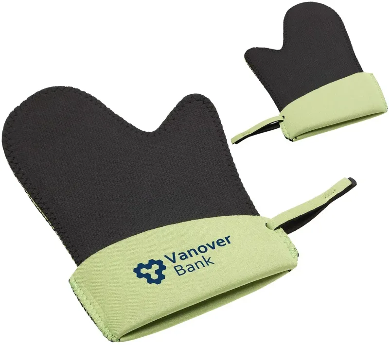 Custom Grip-It Neoprene Oven Mitt — view 2