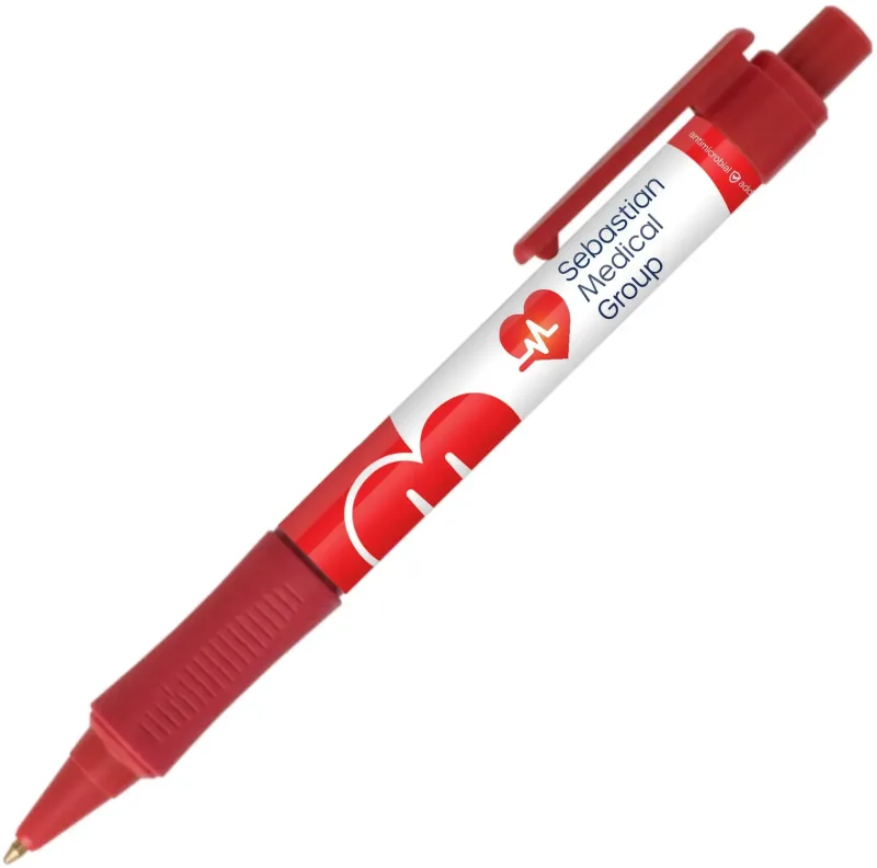 Antimicrobial Additive Grip Pen (Black Ink) — view 6