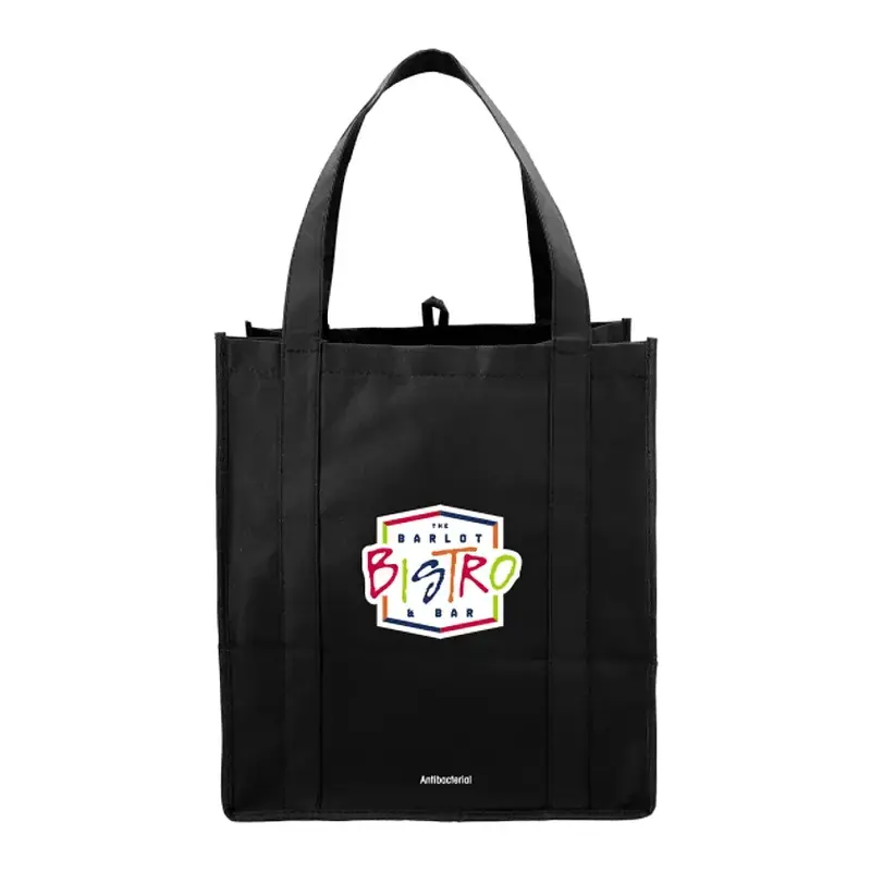 Personalized Antimicrobial Grocery Tote