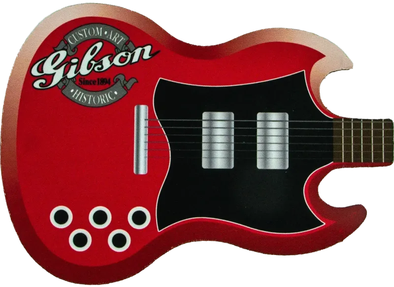 Promotional Guitar Mouse Pad — view 3