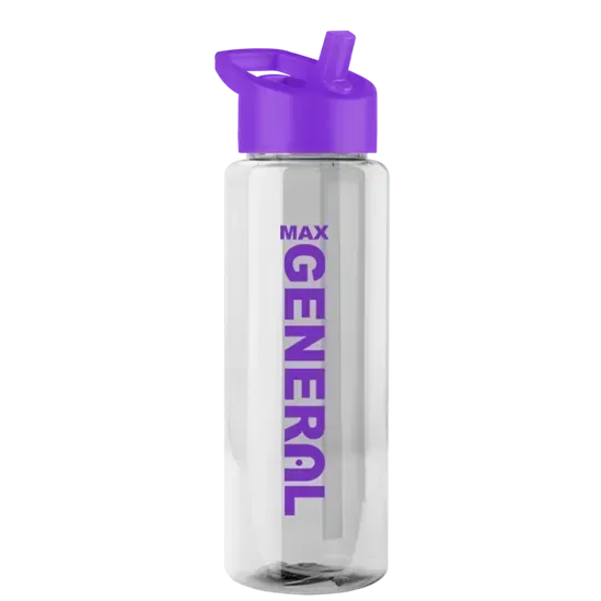 Guzzler Bottle with Flip-Straw Lid (32 oz.) — view 12