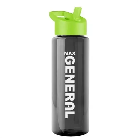 Guzzler Bottle with Flip-Straw Lid (32 oz.) — view 8