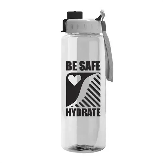 Guzzler Bottle with Quick-Snap Lid (32 oz.) — view 2