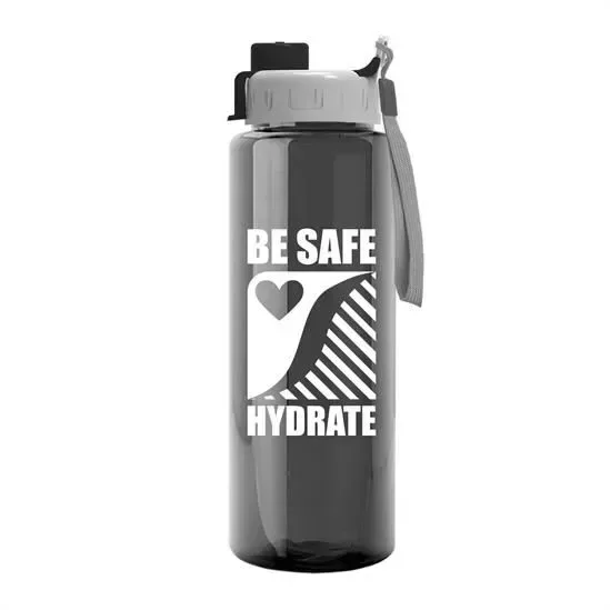 Guzzler Bottle with Quick-Snap Lid (32 oz.) — view 5