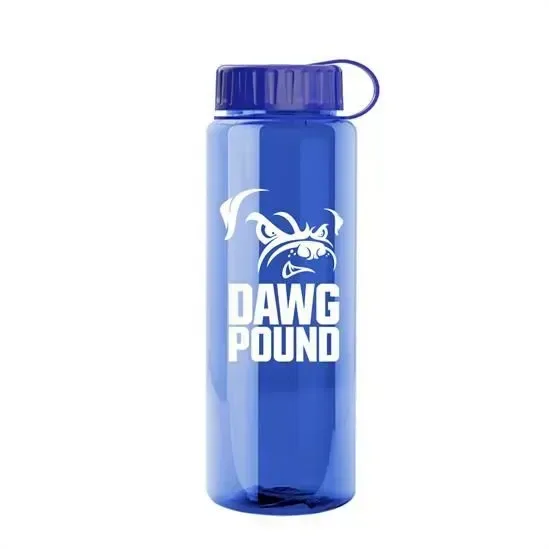 Guzzler Bottle with Tethered Lid (32 oz.) — view 10