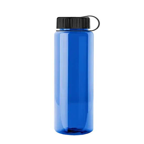 Guzzler Bottle with Tethered Lid (32 oz.) — view 3