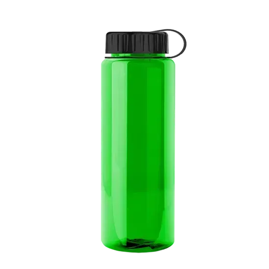 Guzzler Bottle with Tethered Lid (32 oz.) — view 5