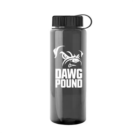 Guzzler Bottle with Tethered Lid (32 oz.) — view 6