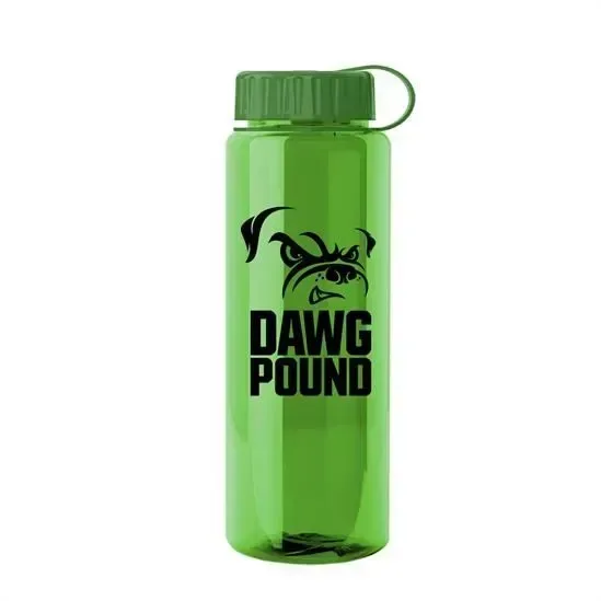 Guzzler Bottle with Tethered Lid (32 oz.) — view 8