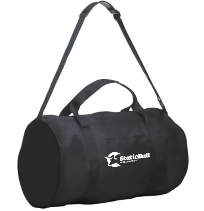 Branded Gym Rat Duffel Bag - Custom Logo and Personalized Strap — view 2