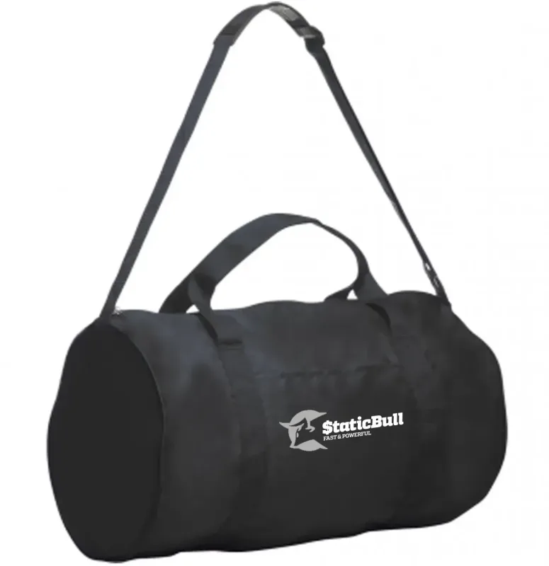Personalized Gym Rat Duffel Bags - 210D Polyester Material w/ 2 Color Imprint — view 2