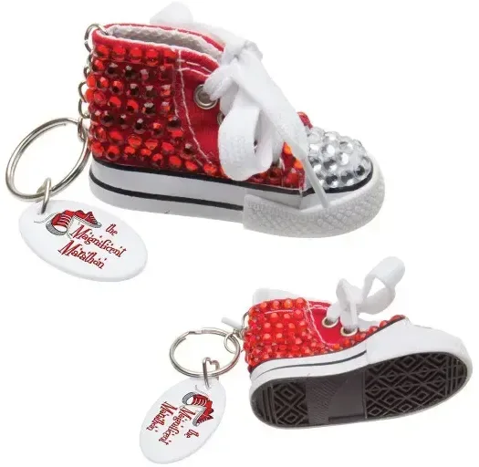Promotional Gym Shoe Bling Keytag — view 4