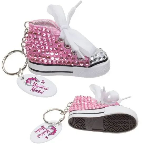 Promotional Gym Shoe Bling Keytag — view 6