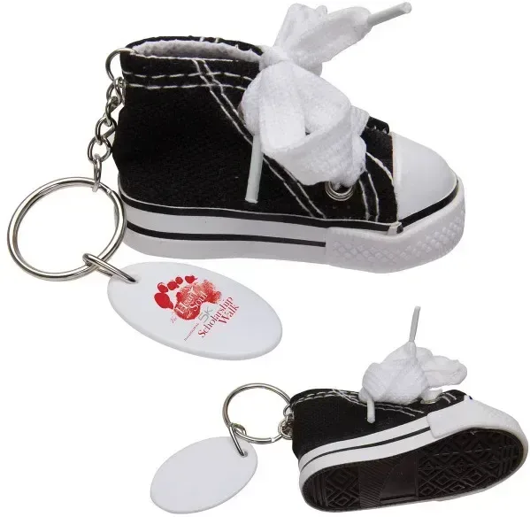 Custom Printed Gym Shoe Keytag — view 7