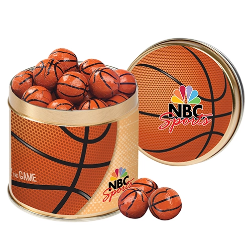 Half Court Basketball Tin Gift Set