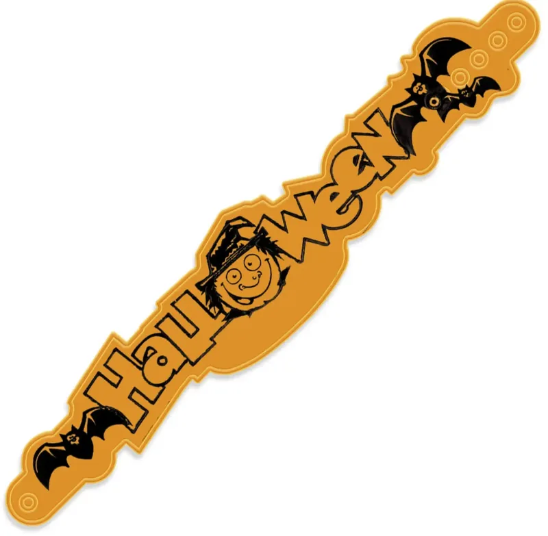 Personalized Reflective Halloween Wristlet — view 10