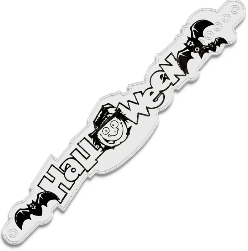 Personalized Reflective Halloween Wristlet — view 5