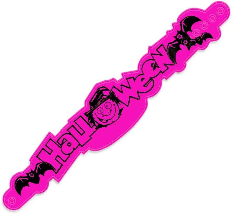 Personalized Reflective Halloween Wristlet — view 6