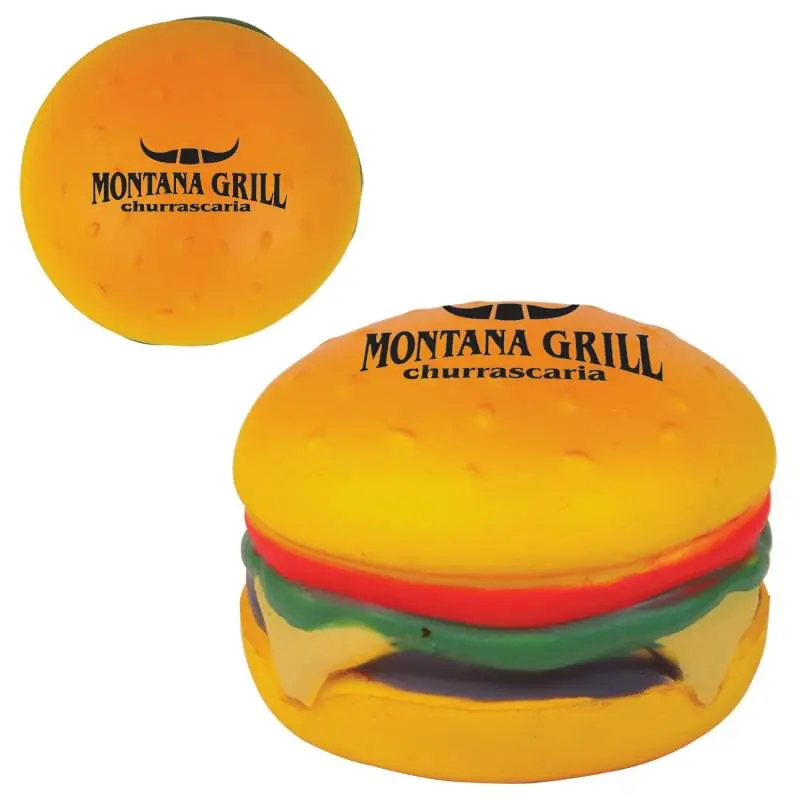 Custom Hamburger Stress Reliever