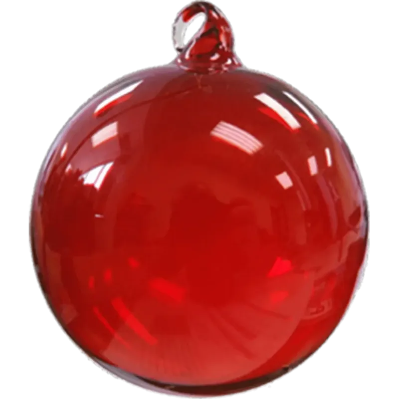 Hand Blown Glass Ornament (3") — view 1