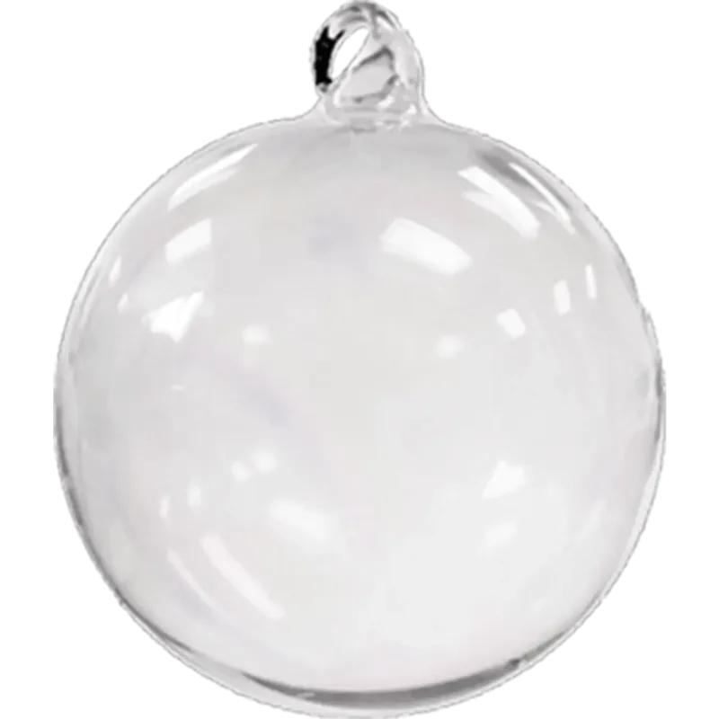 Hand Blown Glass Ornament (3") — view 2