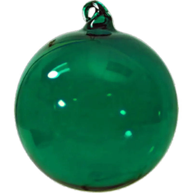 Hand Blown Glass Ornament (3") — view 4