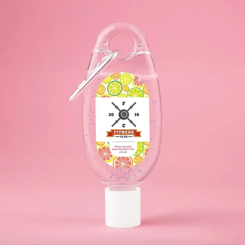 Hand Sanitizer Gel With Moisture Beads: 2 oz Travel Size