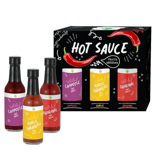 Handcrafted Hot Sauce Trio Gift Set