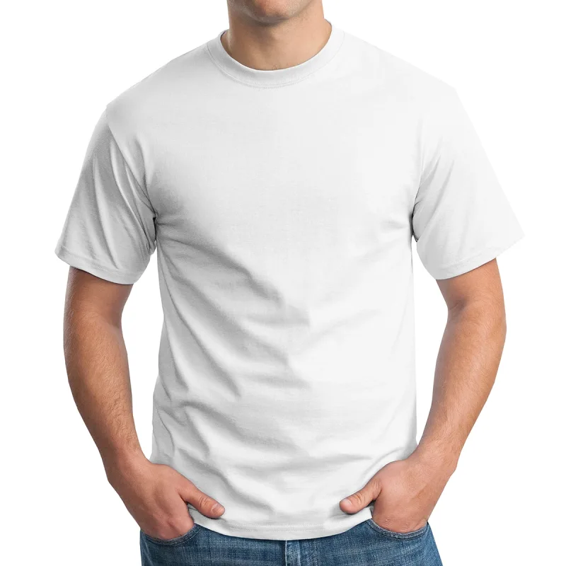 Hanes® 100% Cotton T-Shirt — view 7
