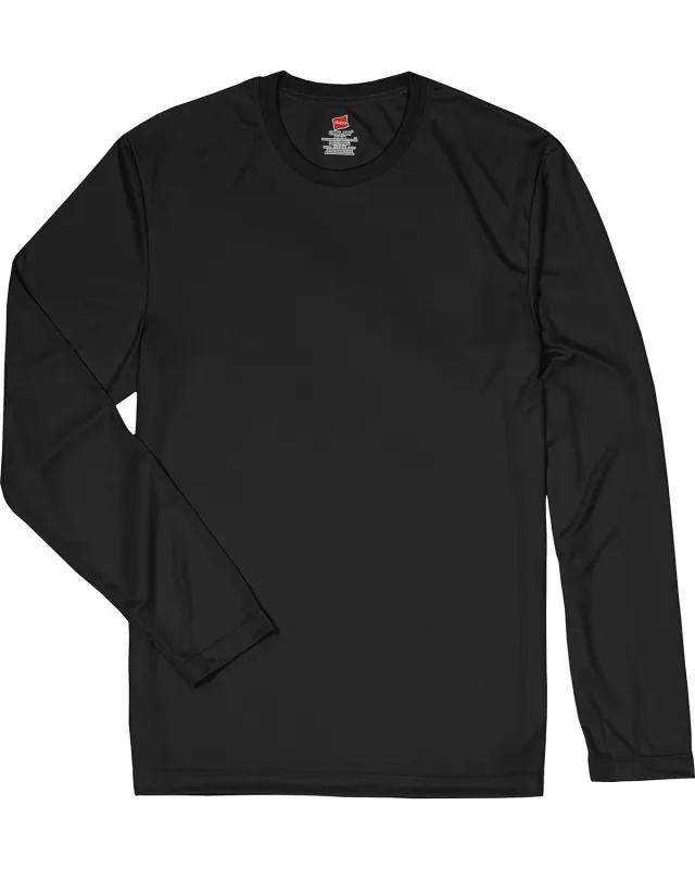 Hanes Adult Cool DRI® with FreshIQ Long-Sleeve Performance T-Shirt — view 15