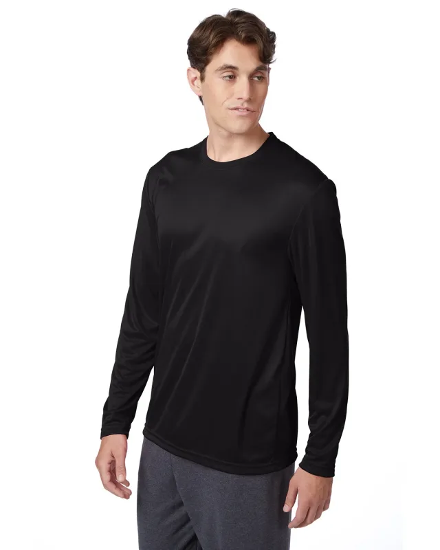 Hanes Adult Cool DRI® with FreshIQ Long-Sleeve Performance T-Shirt — view 17