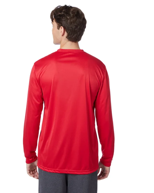 Hanes Adult Cool DRI® with FreshIQ Long-Sleeve Performance T-Shirt — view 19