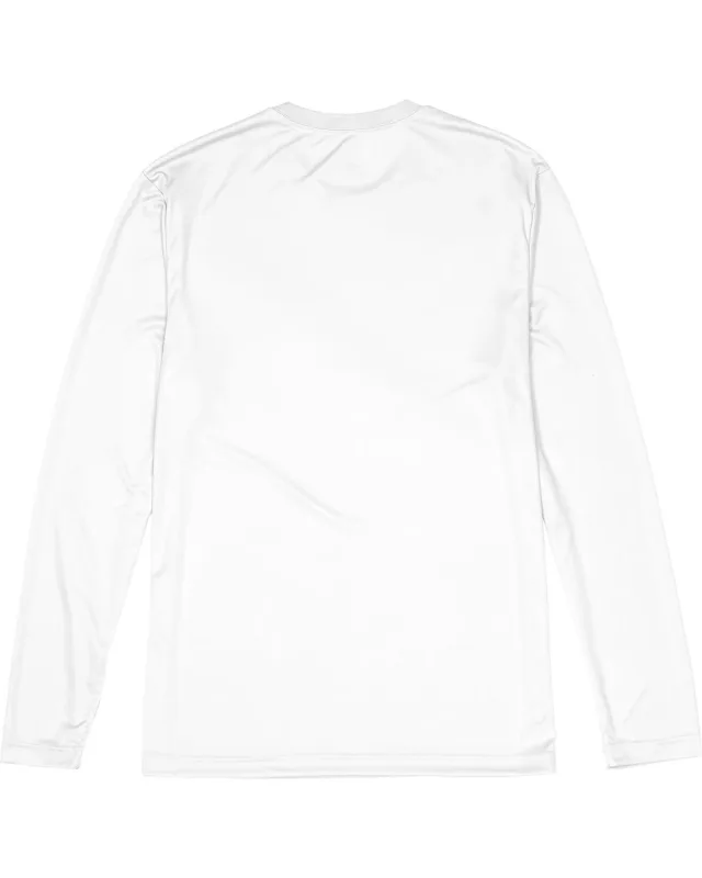 Hanes Adult Cool DRI® with FreshIQ Long-Sleeve Performance T-Shirt — view 2