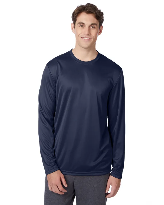 Hanes Adult Cool DRI® with FreshIQ Long-Sleeve Performance T-Shirt — view 26