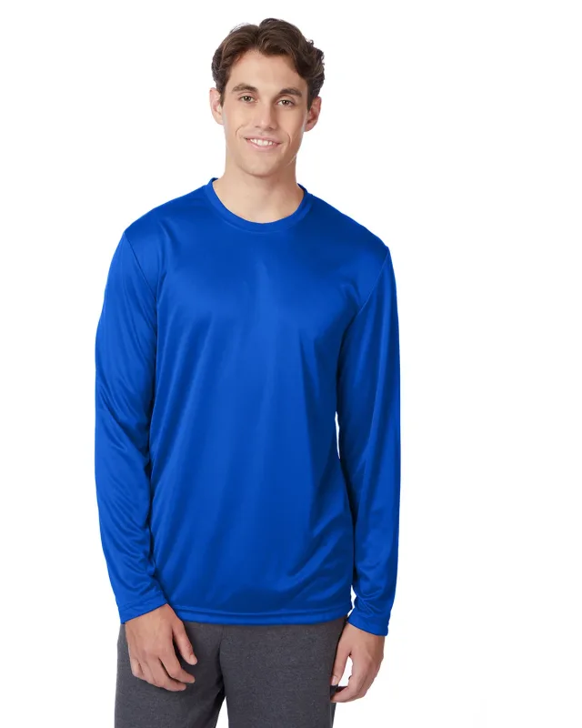 Hanes Adult Cool DRI® with FreshIQ Long-Sleeve Performance T-Shirt — view 30