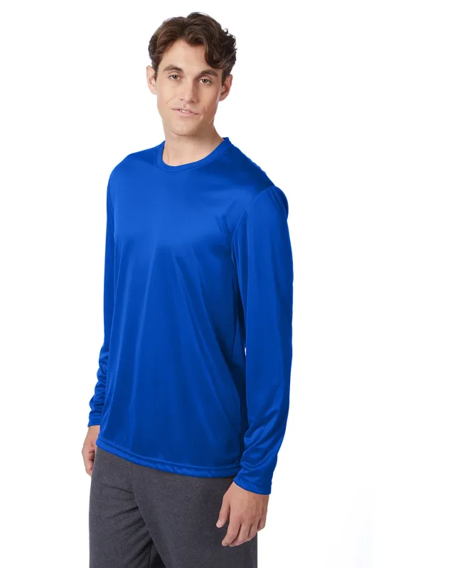 Hanes Adult Cool DRI® with FreshIQ Long-Sleeve Performance T-Shirt — view 31