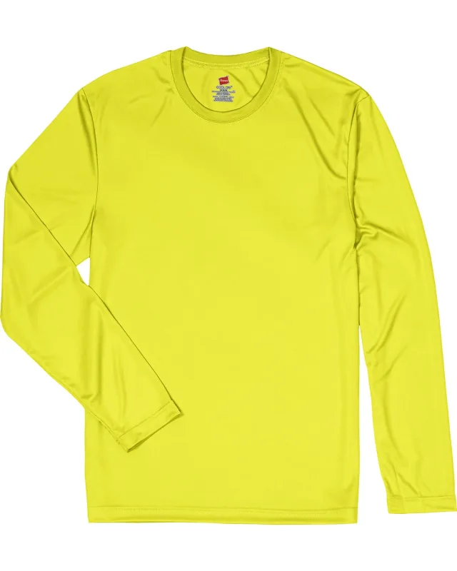 Hanes Adult Cool DRI® with FreshIQ Long-Sleeve Performance T-Shirt — view 35