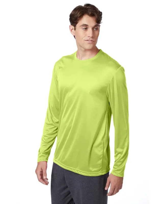 Hanes Adult Cool DRI® with FreshIQ Long-Sleeve Performance T-Shirt — view 37