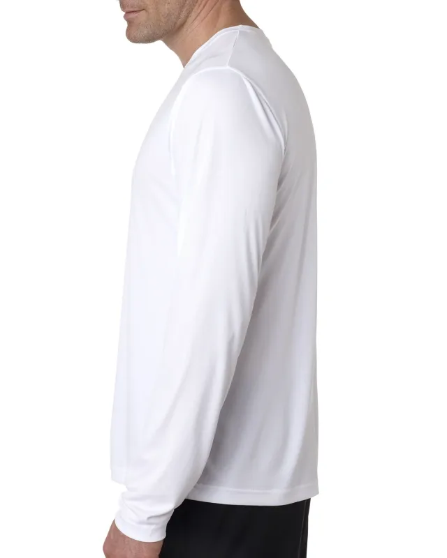 Hanes Adult Cool DRI® with FreshIQ Long-Sleeve Performance T-Shirt — view 6