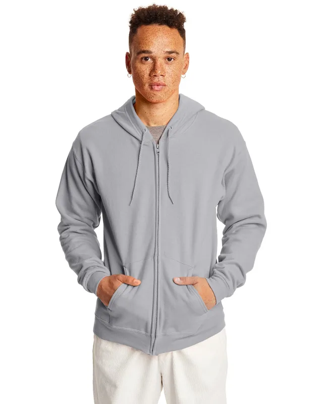 Hanes Adult EcoSmart® Full-Zip Hooded Sweatshirt — view 13