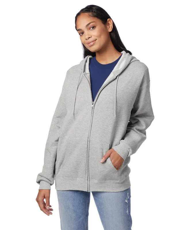 Hanes Adult EcoSmart® Full-Zip Hooded Sweatshirt — view 16
