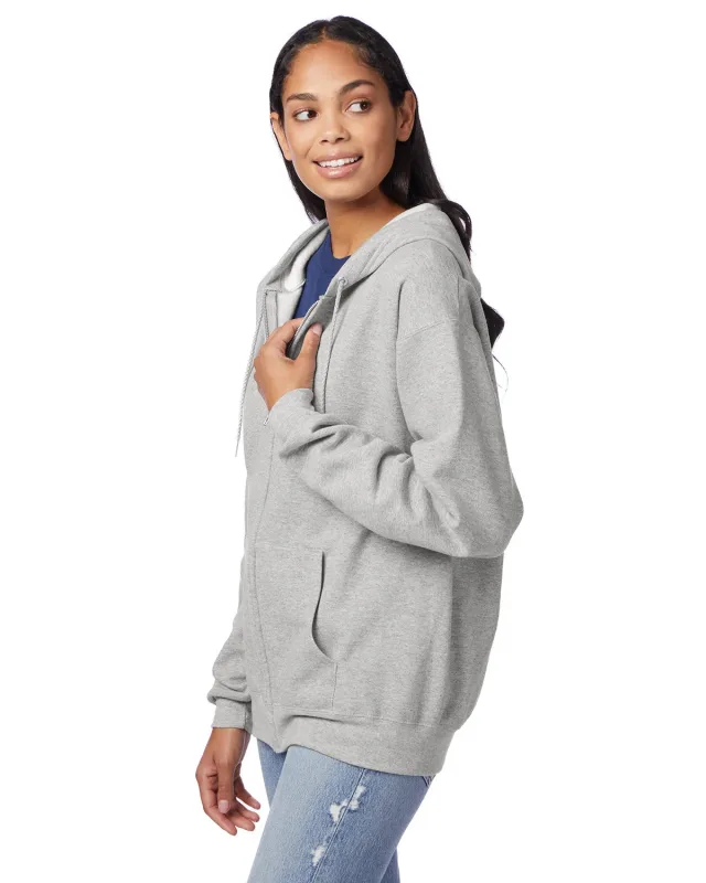 Hanes Adult EcoSmart® Full-Zip Hooded Sweatshirt — view 17