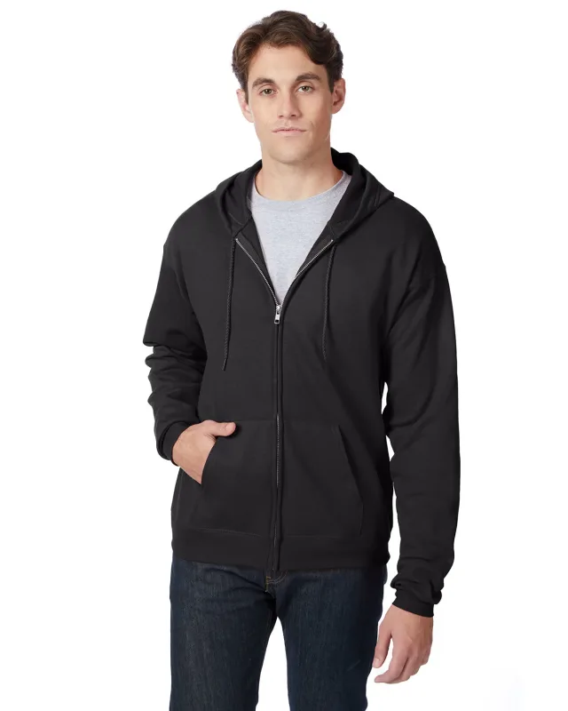 Hanes Adult EcoSmart® Full-Zip Hooded Sweatshirt — view 20