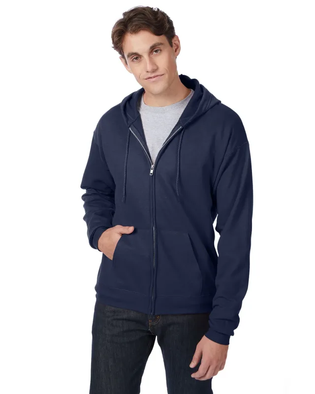Hanes Adult EcoSmart® Full-Zip Hooded Sweatshirt — view 24
