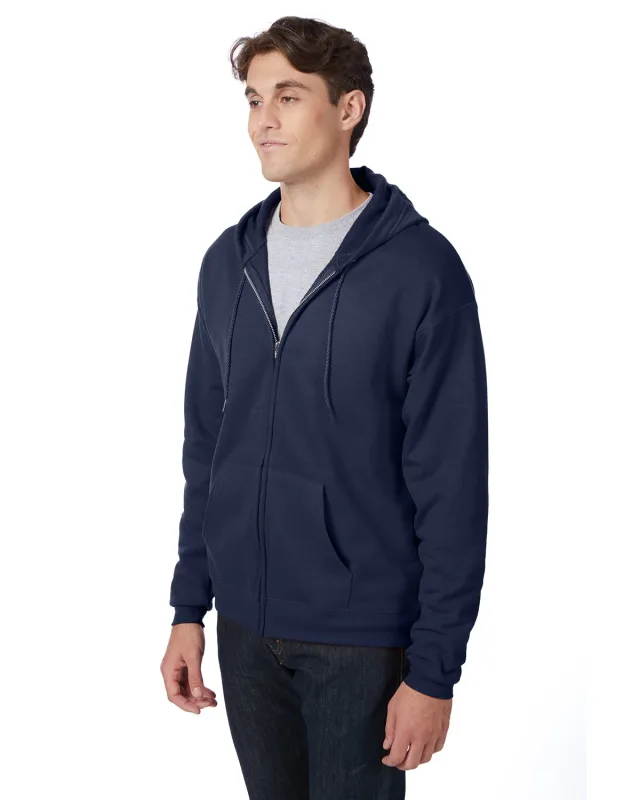 Hanes Adult EcoSmart® Full-Zip Hooded Sweatshirt — view 25