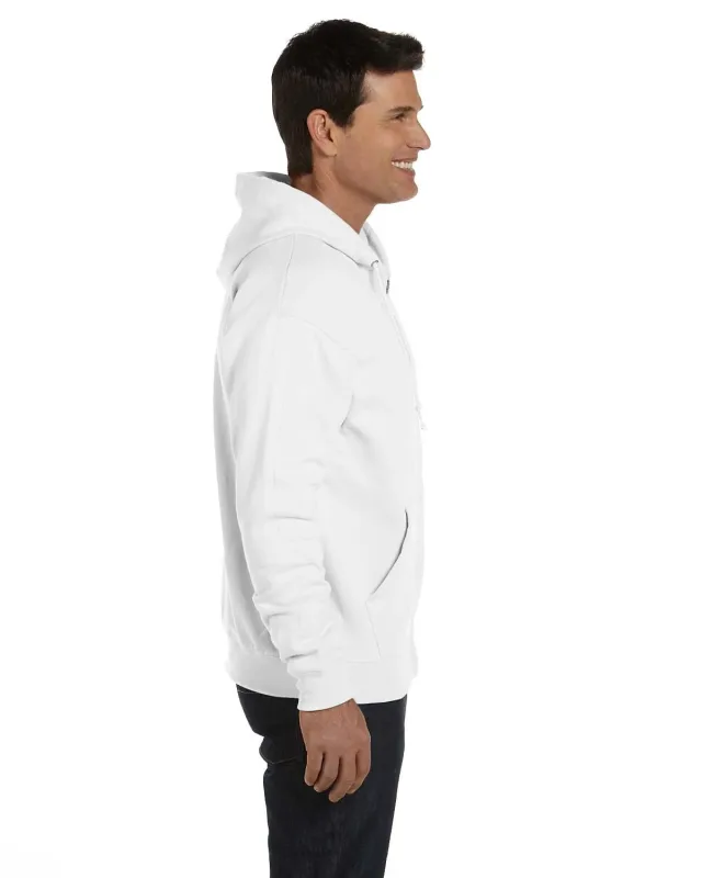 Hanes Adult EcoSmart® Full-Zip Hooded Sweatshirt — view 3
